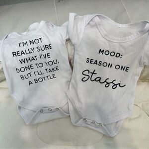 VPR Inspired Baby Onesies